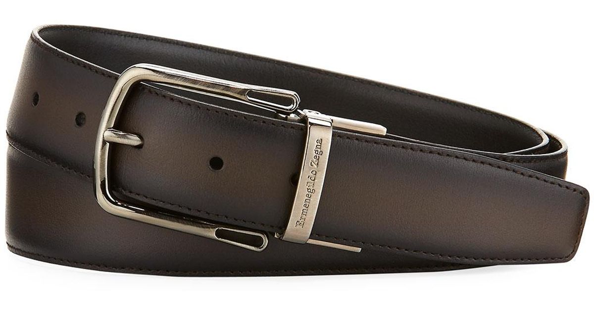 ermenegildo zegna reversible belt