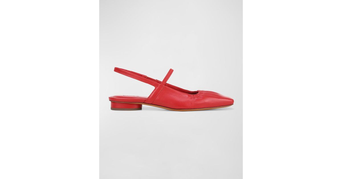 vince slingback flats