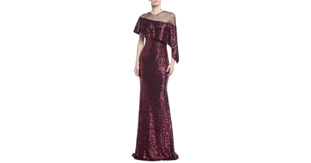 badgley mischka cape