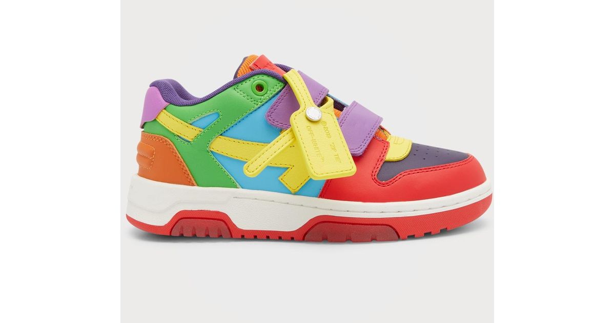 Off-White c/o Virgil Abloh Kid's Out Of Office Multicolor Low-top Sneakers,  Toddlers/kids | Lyst