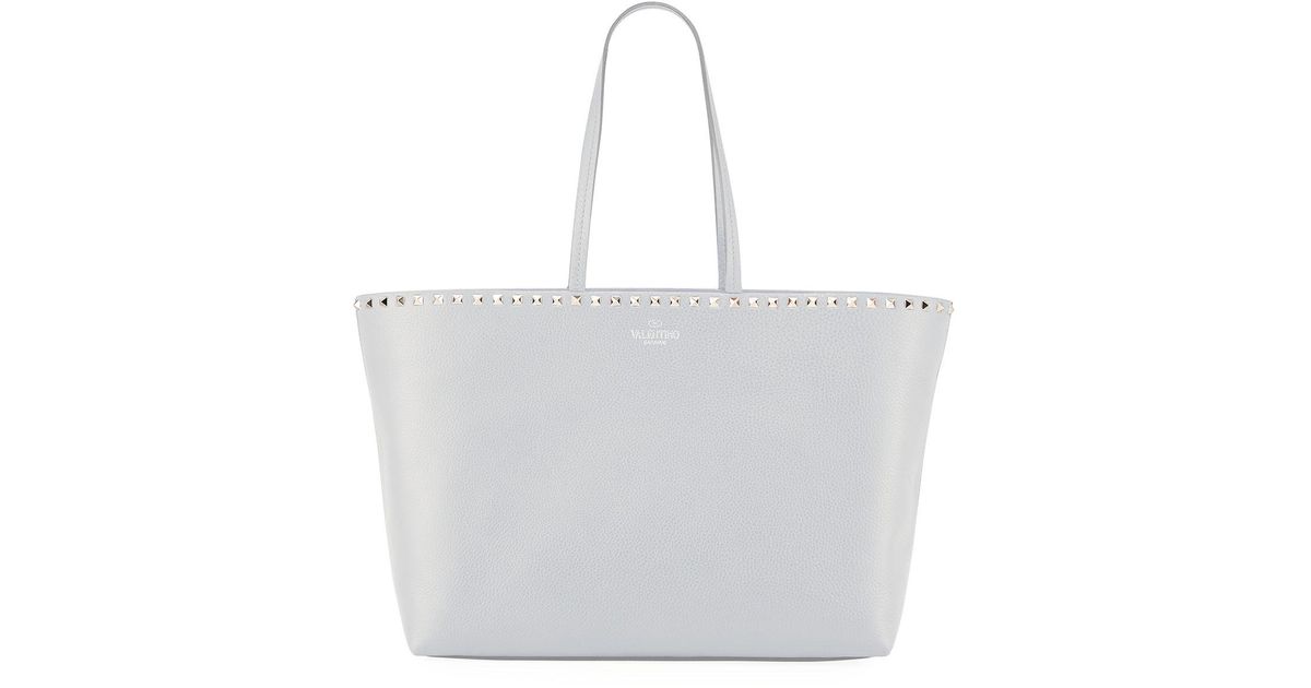 valentino garavani rockstud vitello tote bag