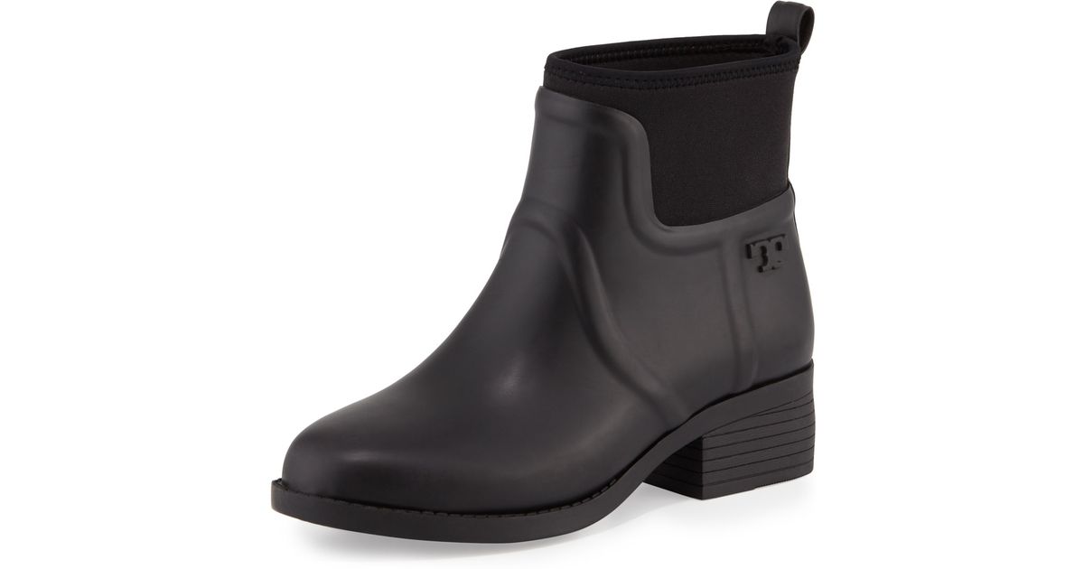 tory burch april waterproof rain boot