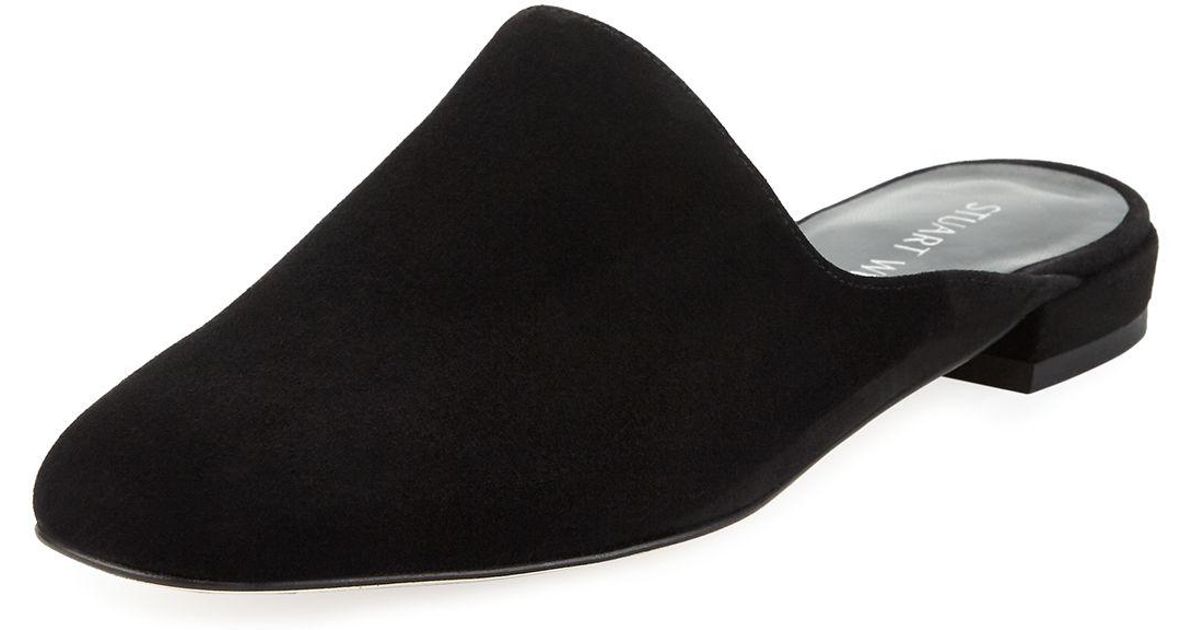 stuart weitzman khloe flat mule