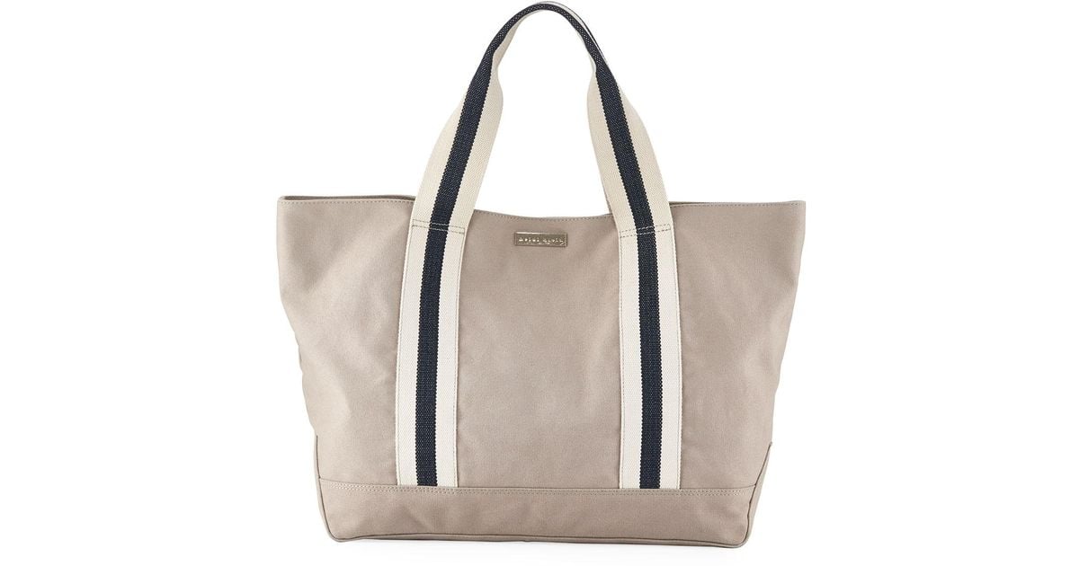 large canvas beach tote