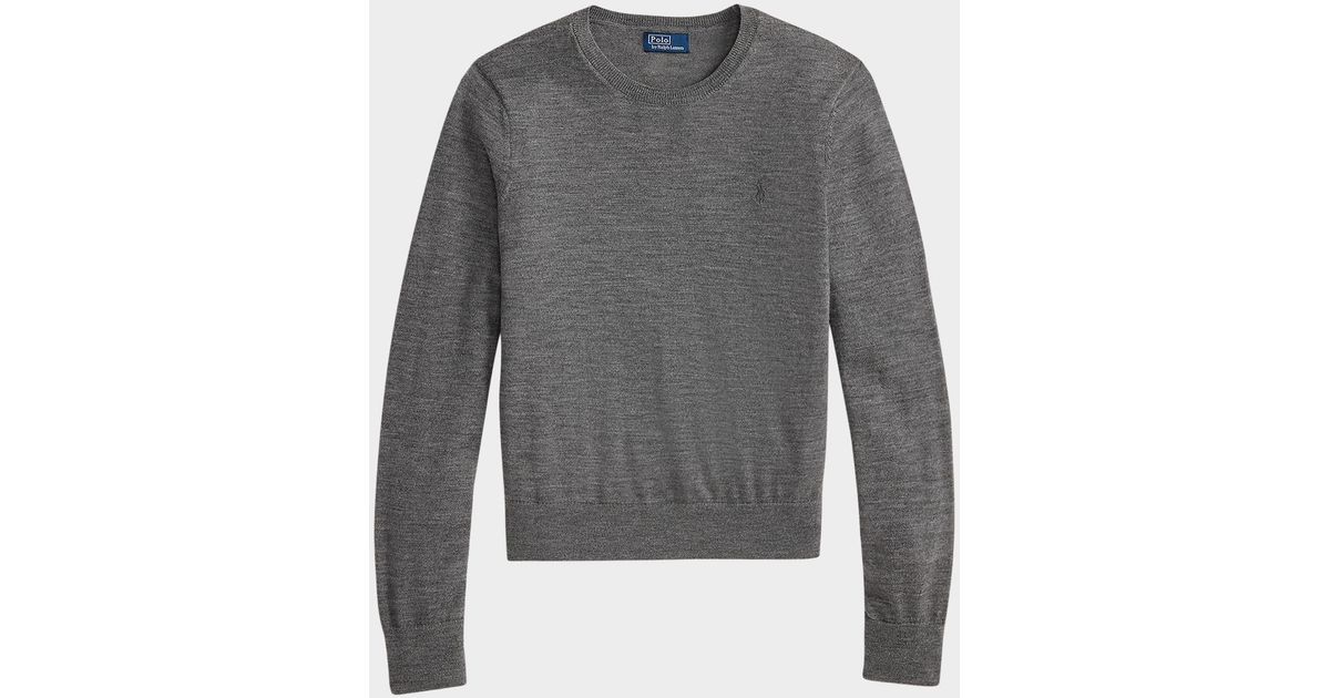 ralph lauren pullover damen grau