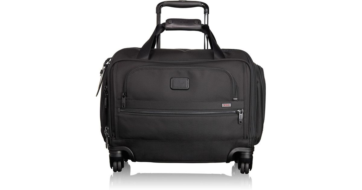 tumi 4 wheeled compact duffel