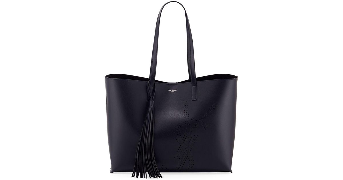 ysl perforated tote