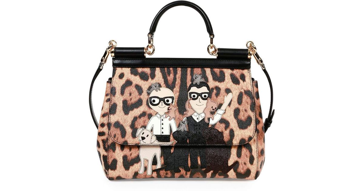 leopard print satchel