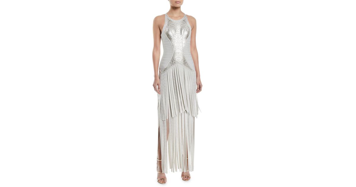 racerback evening gown