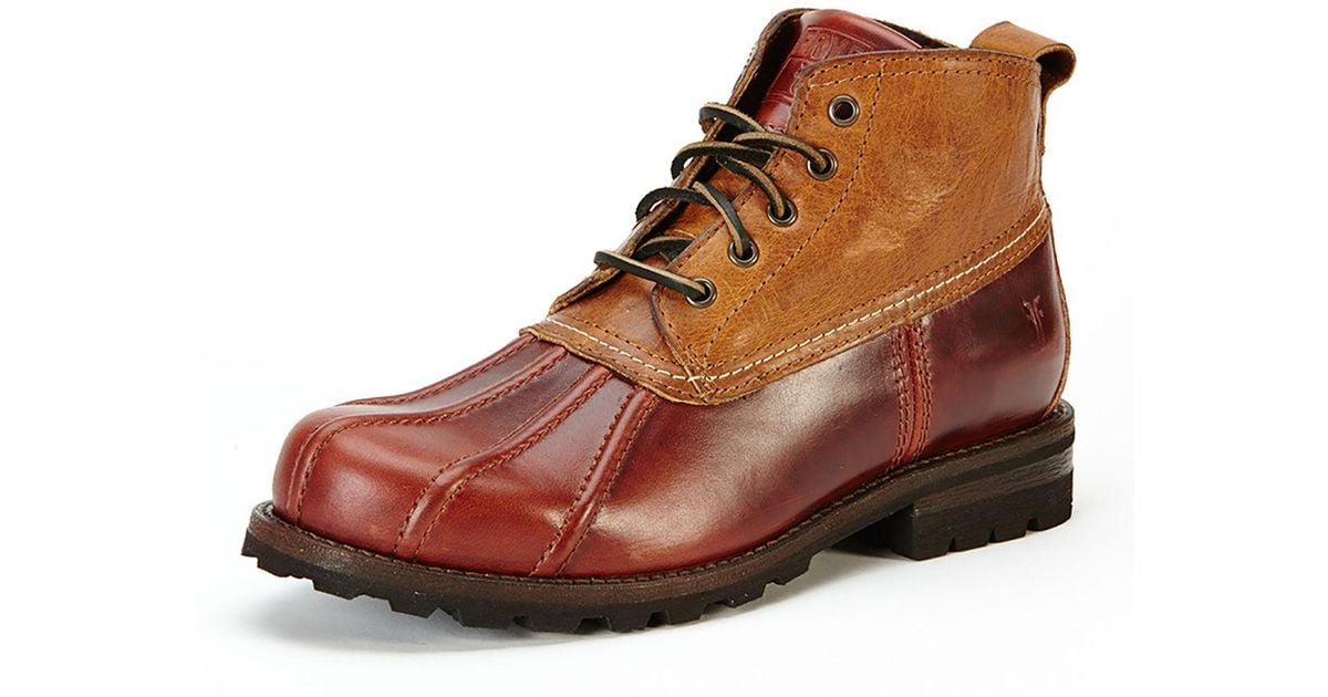 frye duck boots