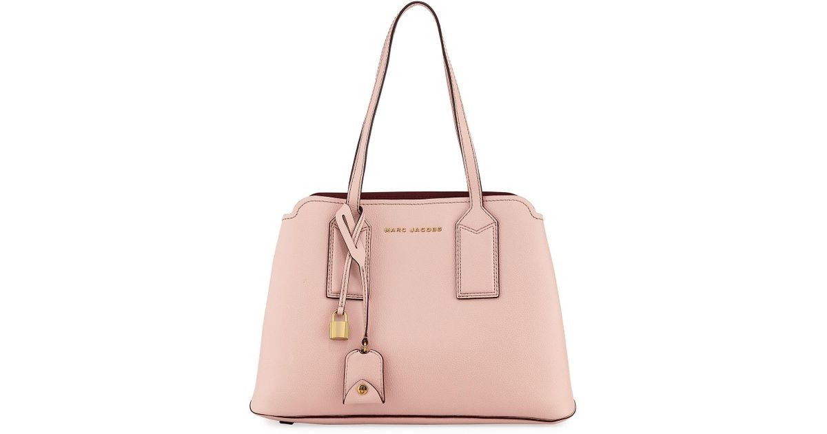 marc jacobs the editor large pebbled leather tote bag