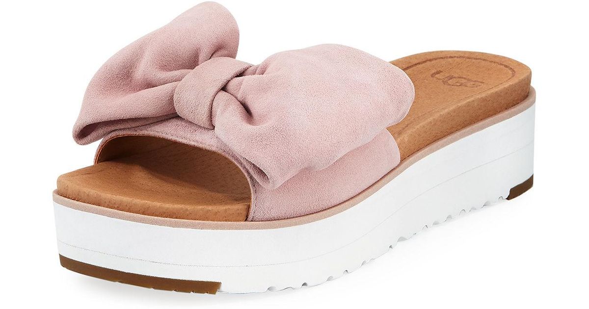 ugg bow slides