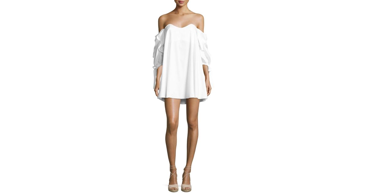 caroline constas white dress
