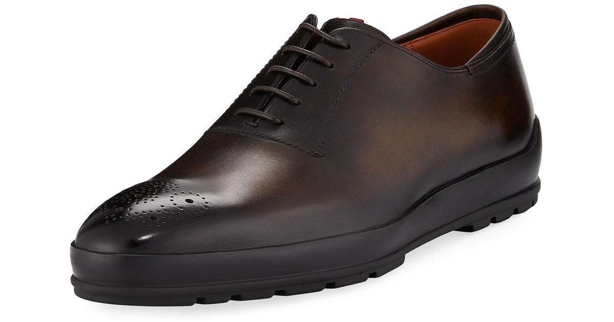 bally redison leather oxford shoe