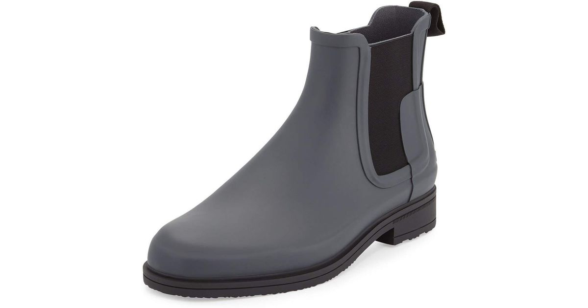mens hunter refined chelsea boots
