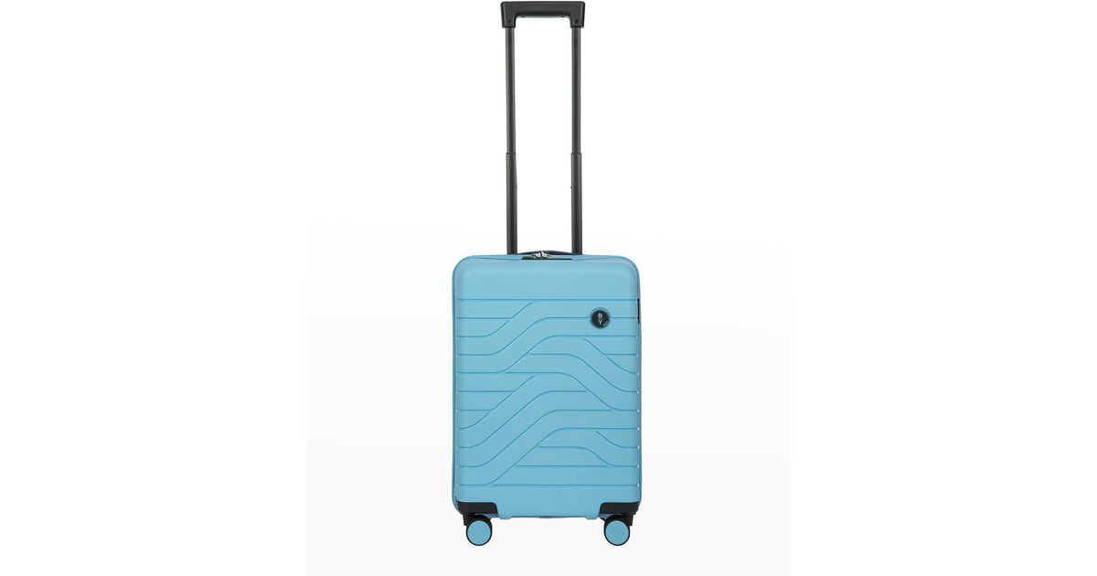 Bric's B/y Ulisse 21" Carryon Spinner in Blue Lyst