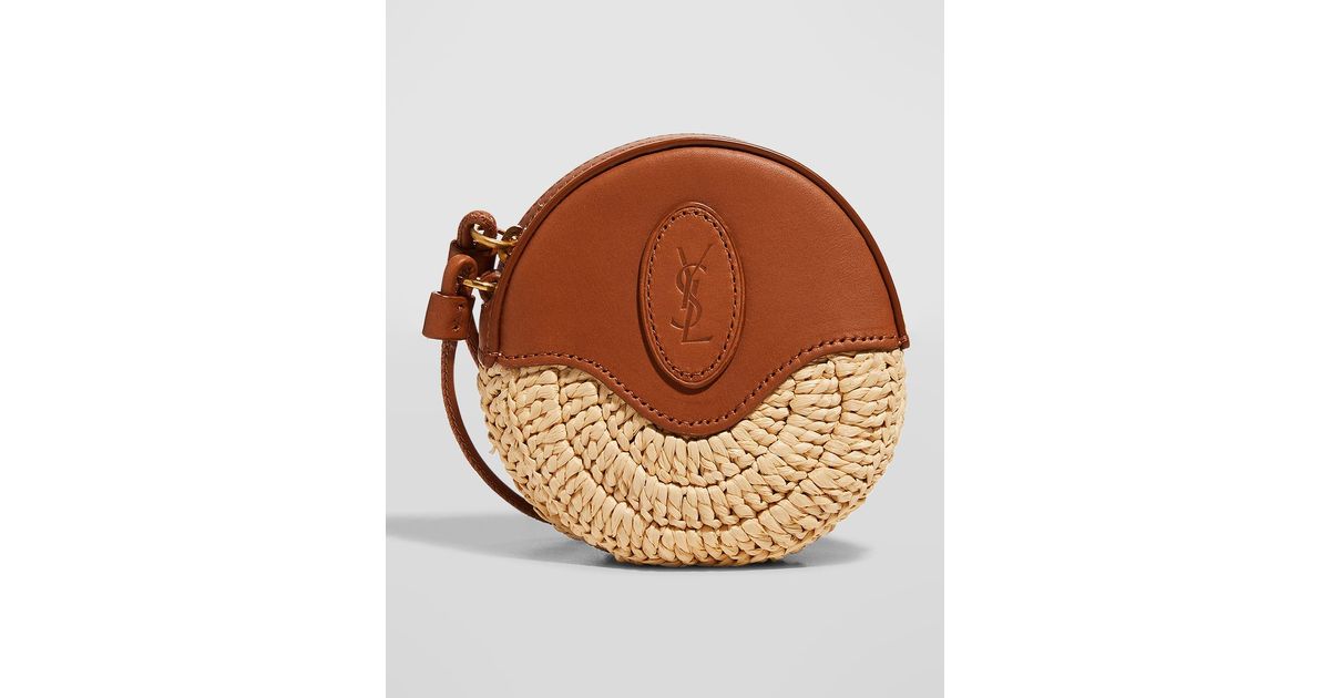 Saint Laurent Circle Quilted Textured-leather Crossbody Bag