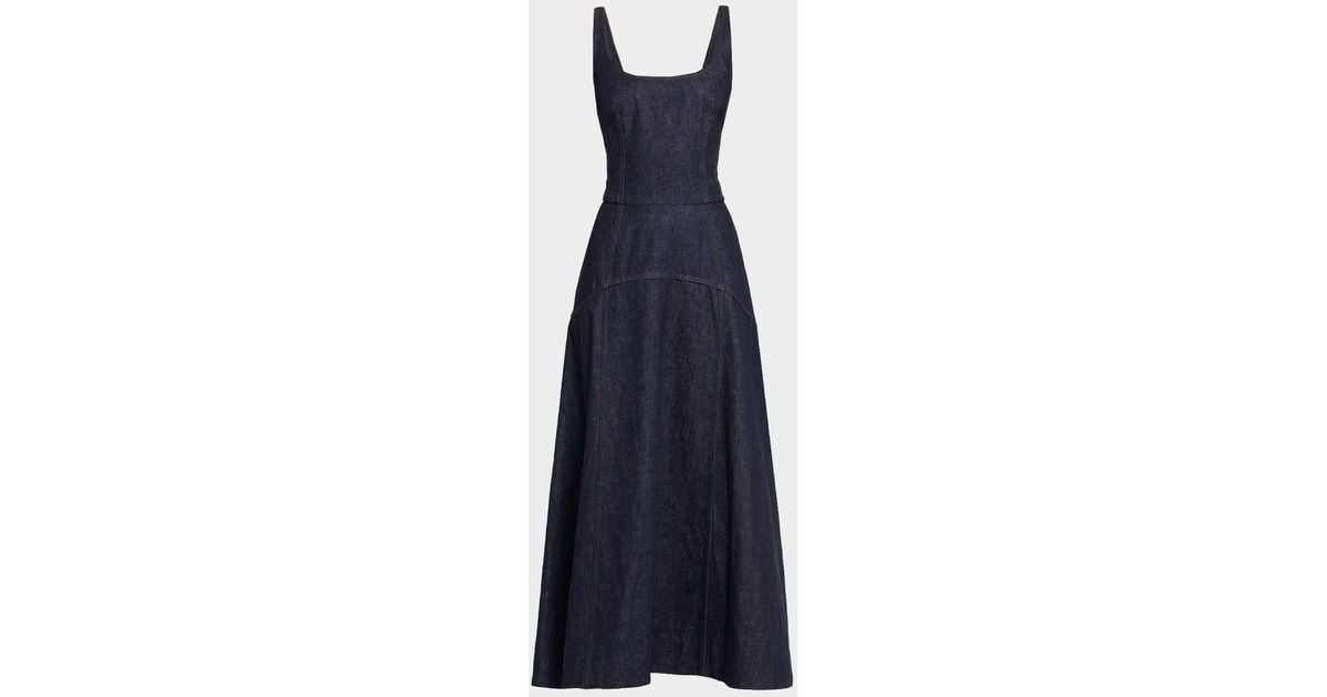 white christmas dresses MY OWN MUSE HIGH LOW RHINESTONE DENIM MIDI DRESS – AKIRA