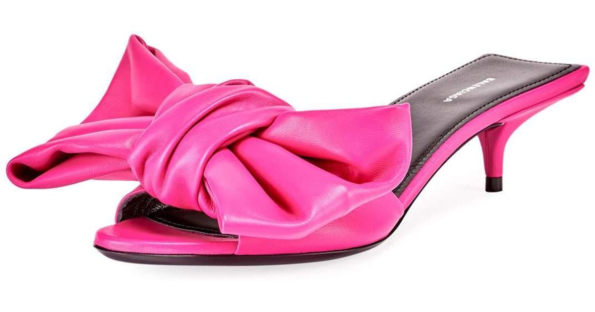 balenciaga square knife mules