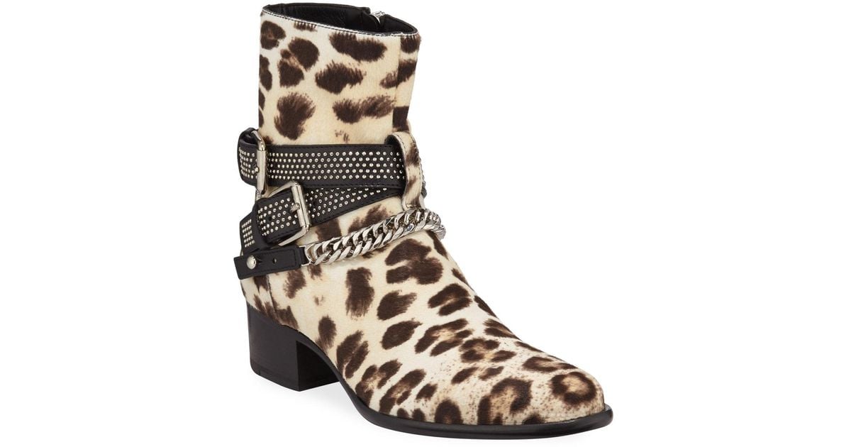 amiri leopard boots