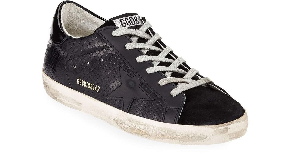 superstar tonal leather sneakers