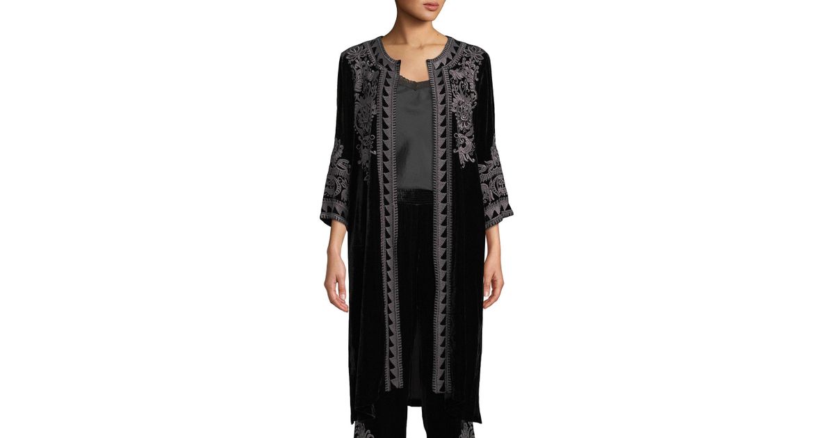 Johnny Was Hirsch Midi Coat 2024 www.gemologytidbits