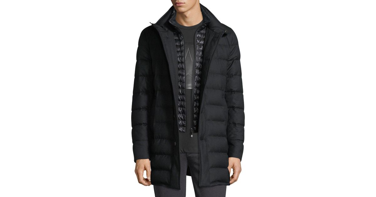 moncler vallier black moncler vallier black