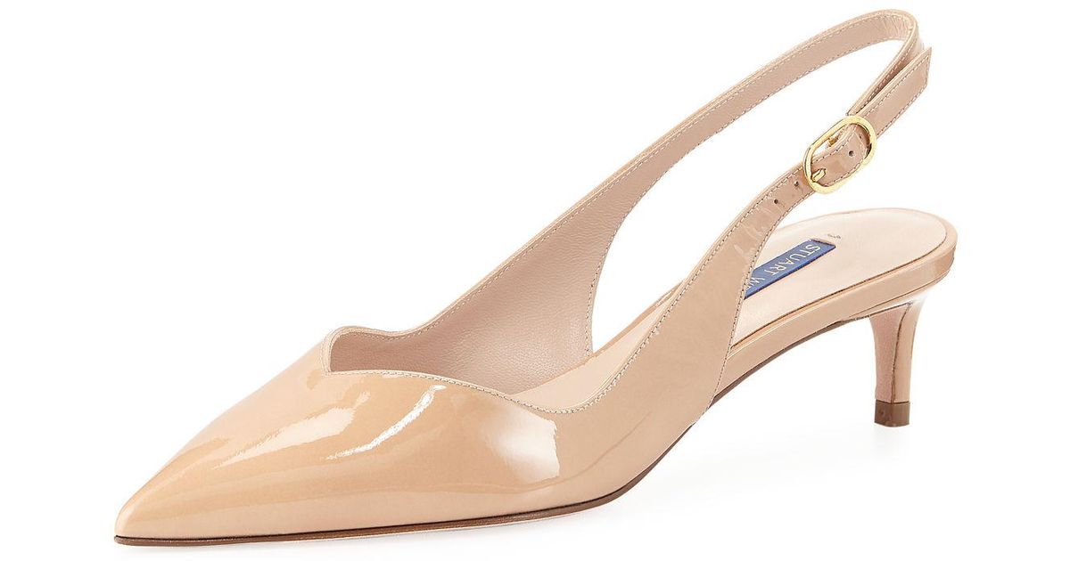 stuart weitzman edith slingback