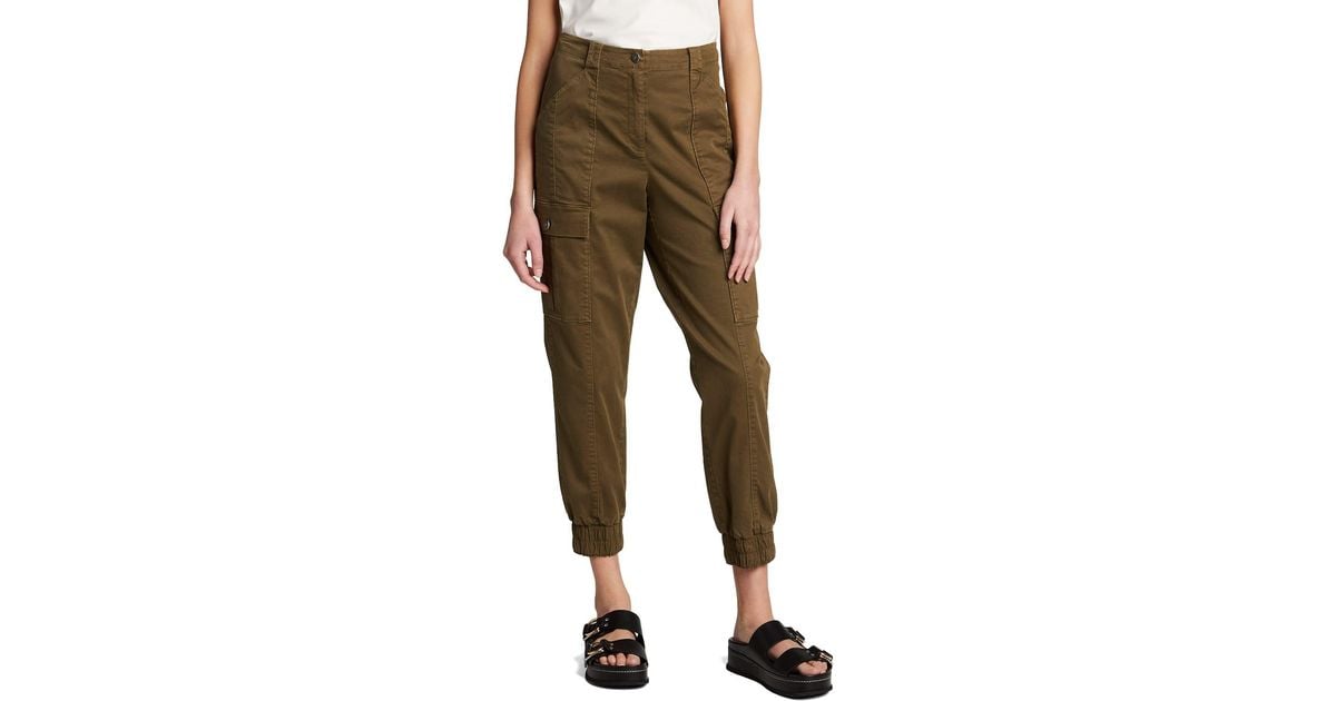 Cinq À Sept Kelly Skinny Cargo Pants in Green Lyst