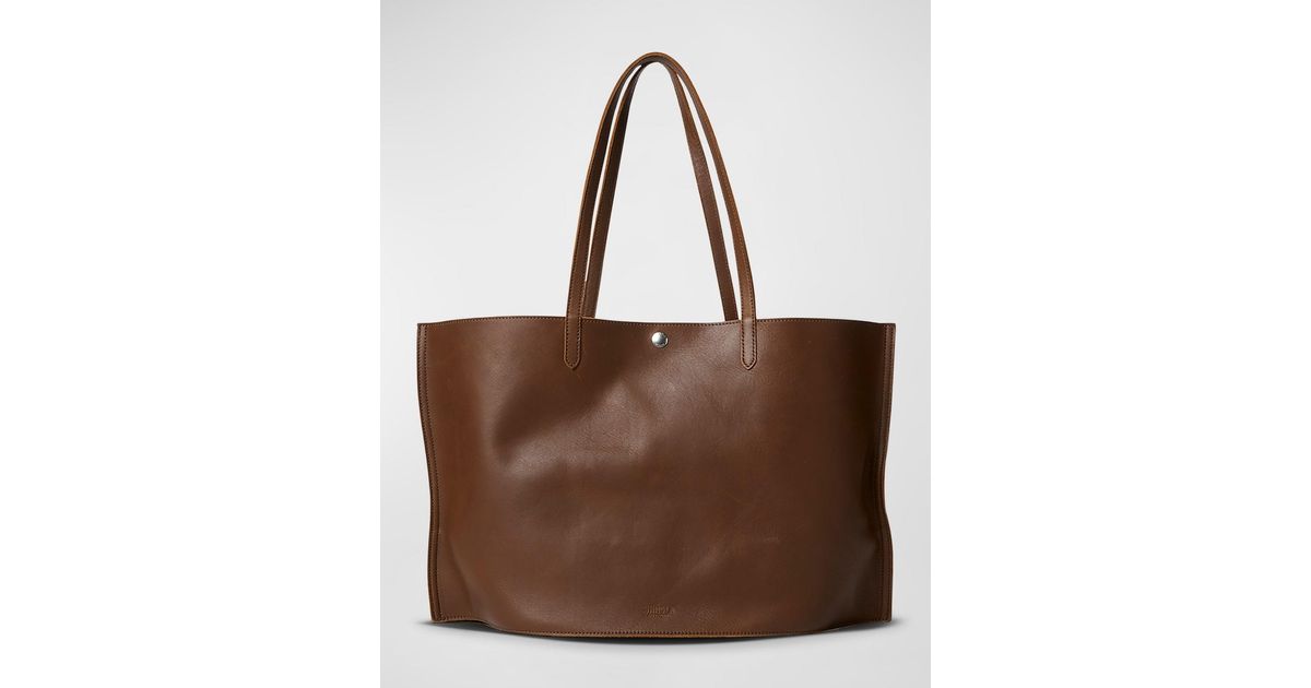 Shinola Usa Heritage Leather Tote Bag in Brown Lyst