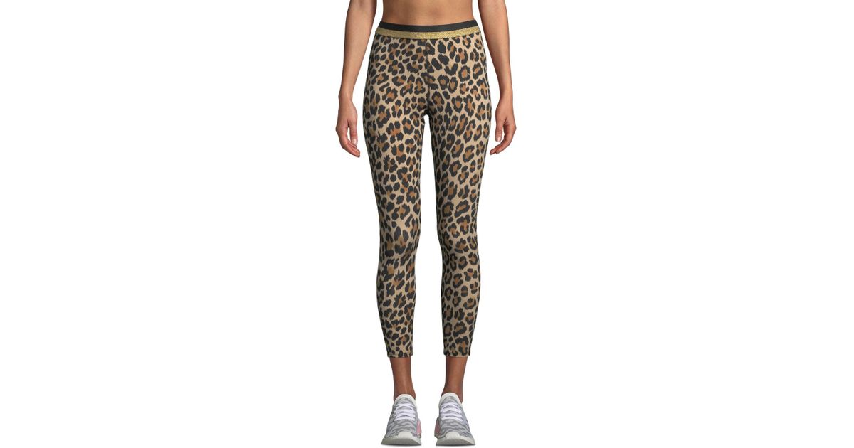kate spade leopard tights