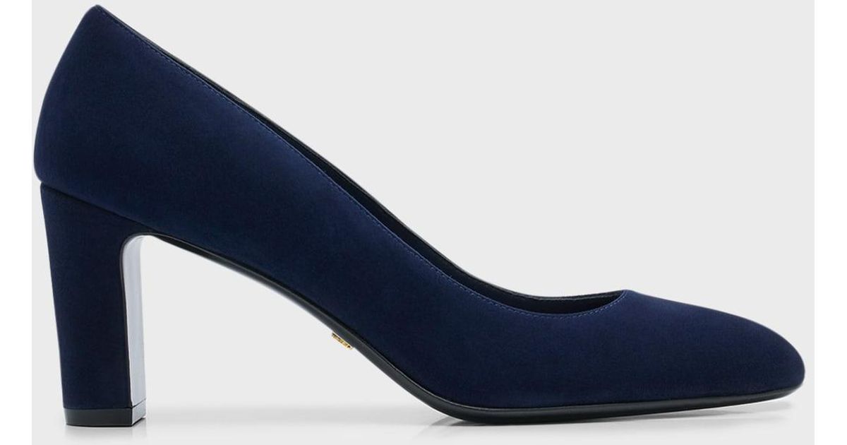 stuart weitzman white block heel