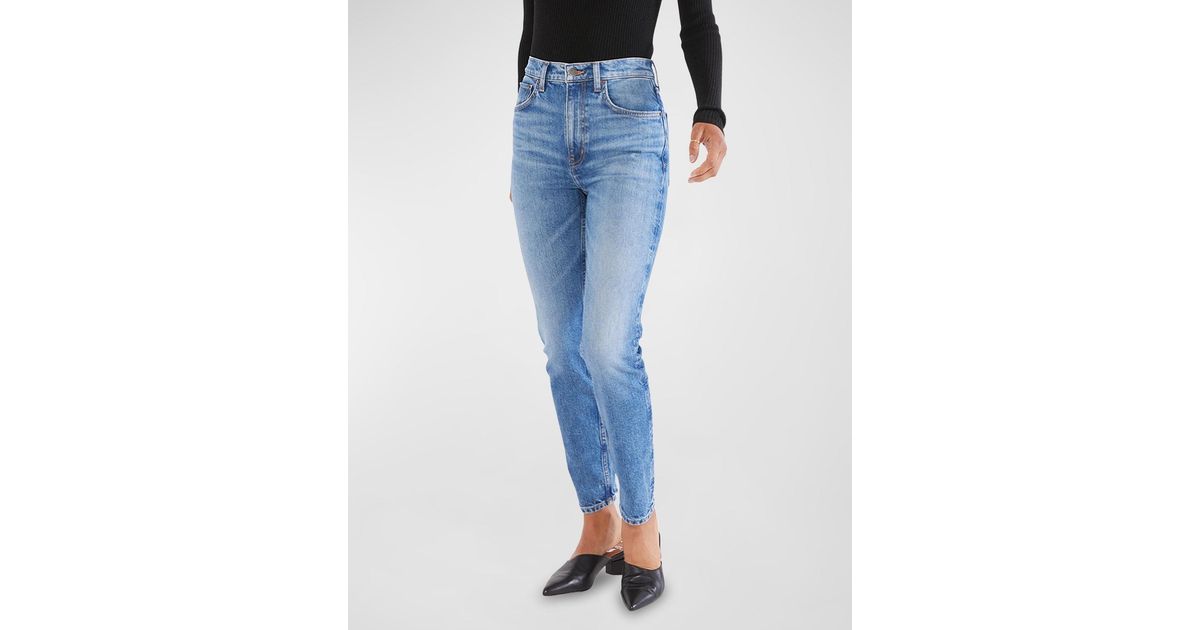 eTica Easton Slim Straight Jeans in Blue | Lyst