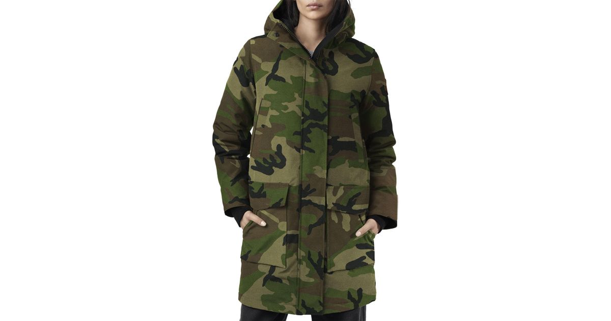 canada goose canmore parka camo