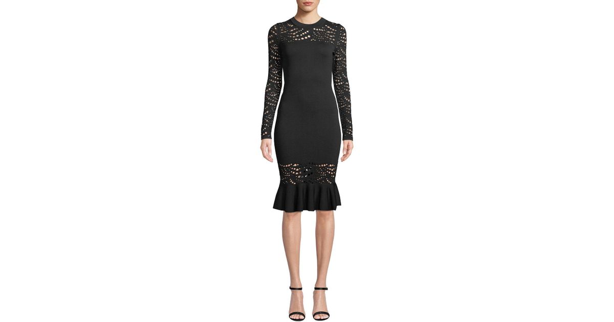 milly lace pointelle mermaid dress