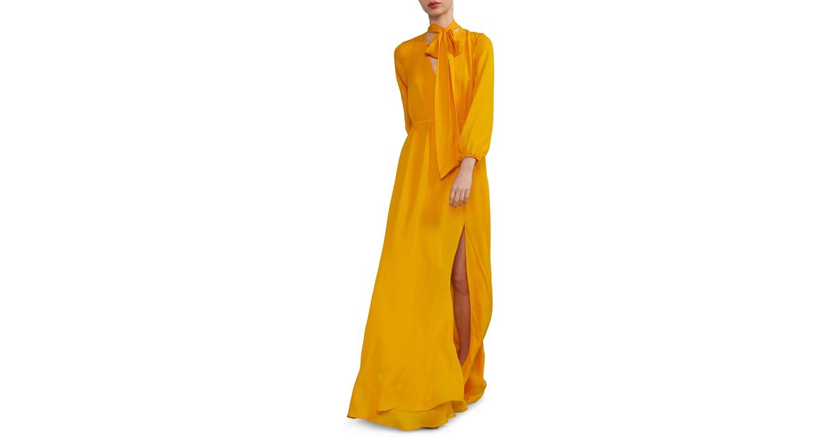 cynthia rowley yellow dress