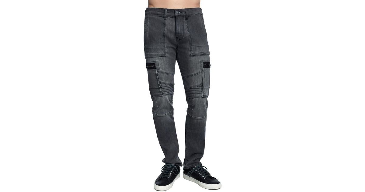 cargo moto jeans