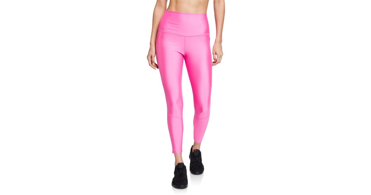 neon pink nike leggings