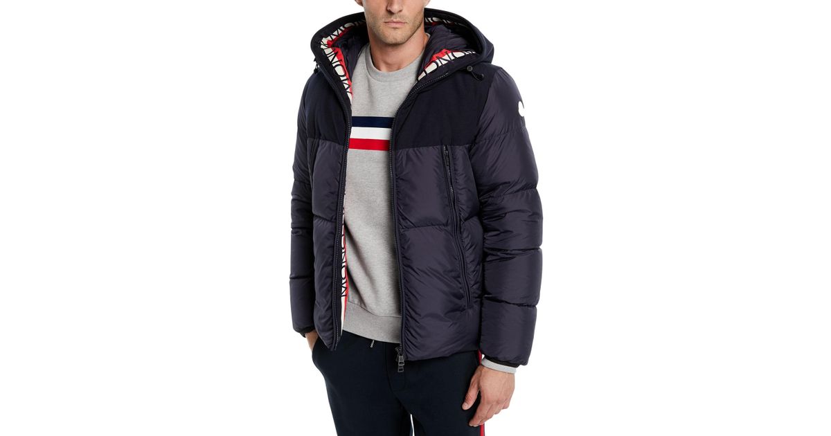 moncler montclar hooded padded jacket