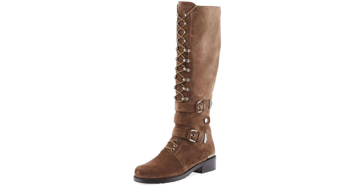 stuart weitzman police lady boots