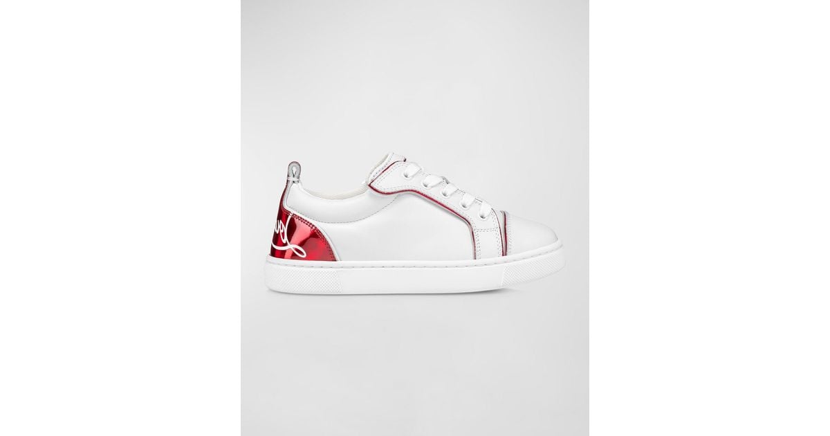 Louboutin girl sneakers 2025