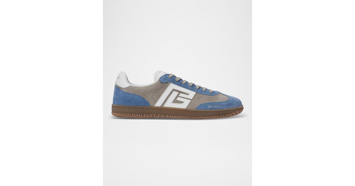 Balmain Suede Sneakers