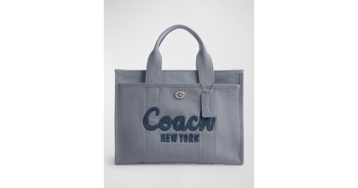 Coach Cargo Canvas Tote Bag