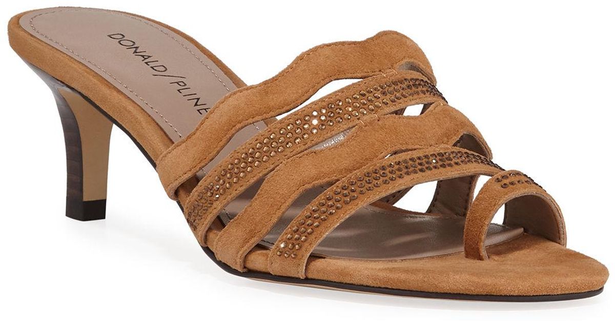 low heel donald pliner sandals