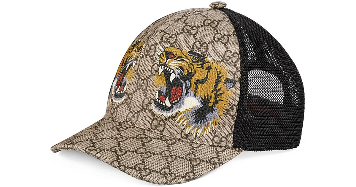 gucci baseball cap tiger