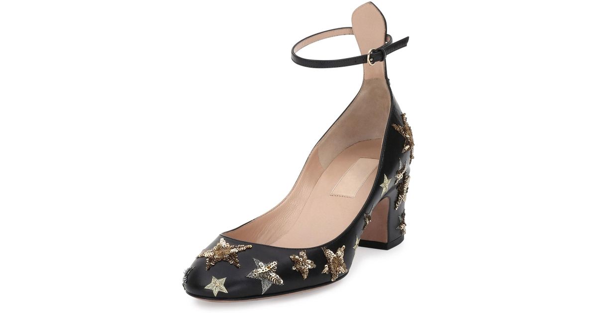 valentino low heel
