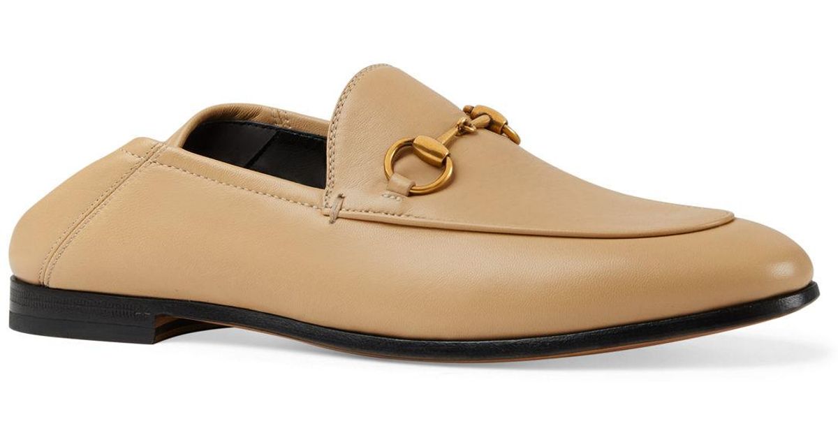 Gucci 10mm Brixton Leather Loafer - Lyst