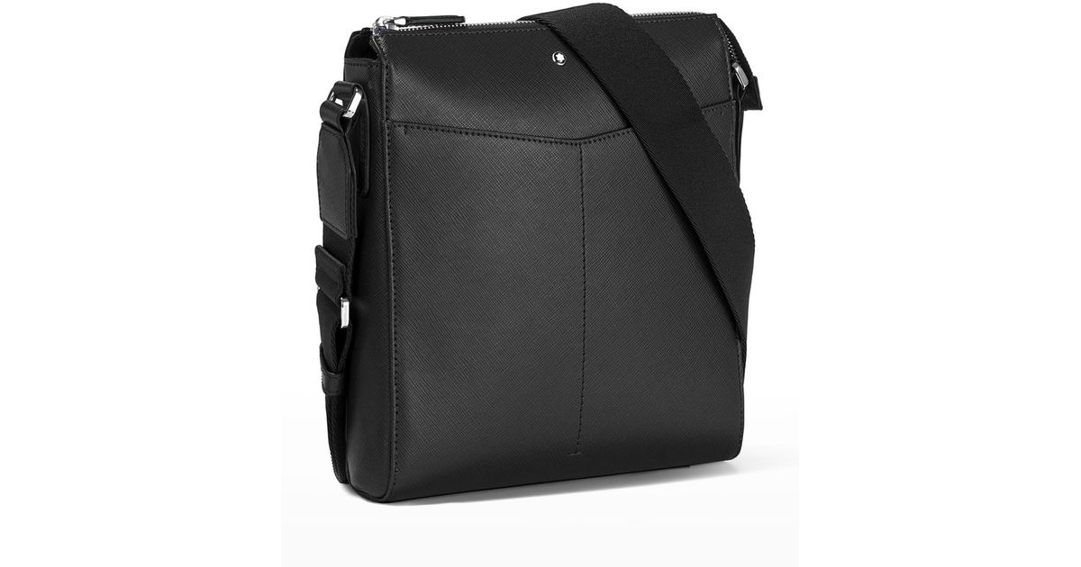 Montblanc Envelope Small Crossbody Bag in Black for Men Lyst