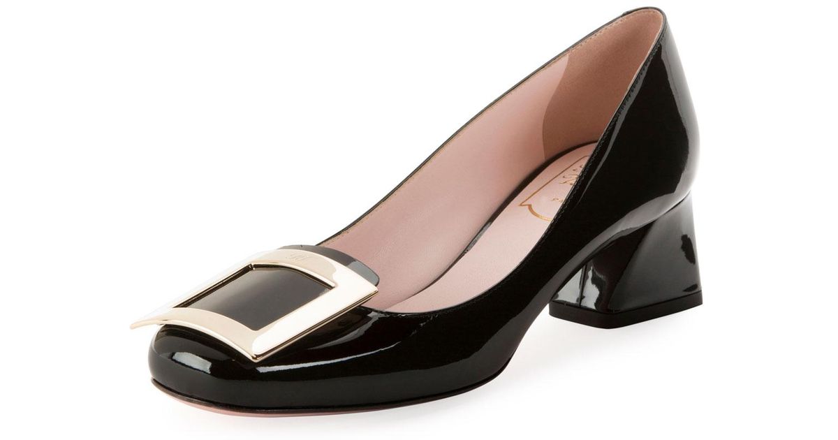 tres vivier strass buckle pumps