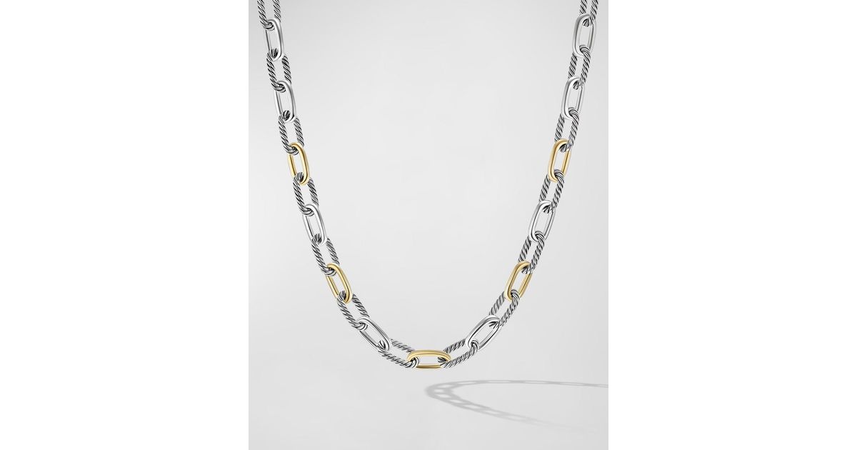 DY Madison® Chain Necklace in Sterling Silver, 3mm - BC Clark